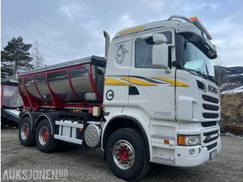 Camión volquete 2012 Scania R730 6x4 asfalt bil og henger: foto 1