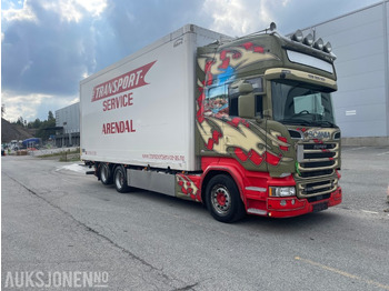 Camión caja cerrada SCANIA R