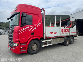 Camión grúa SCANIA R 500