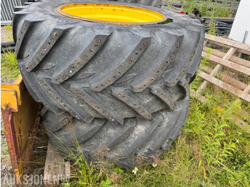 Maquinaria agrícola Traktor hjul - dekk Komplett hjulsett Michelin 650/60R38 og 540/60R28: foto 2
