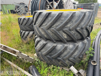 Maquinaria agrícola Traktor hjul - dekk Komplett hjulsett Michelin 650/60R38 og 540/60R28: foto 4