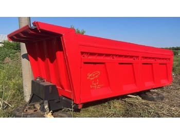 Carrocería basculante Hyva Bena 8x4 cu semisasiu , cilindru basculare si rezervor ulei hidr: foto 3