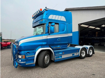Cabeza tractora Scania T520 V8 Speciel interior. Air / Air suspension. Opticruise / Retarder .PTO on Engine and gearbox. New Hydr. system.: foto 4