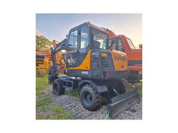 Excavadora de ruedas Hyundai HW60  excavator: foto 2