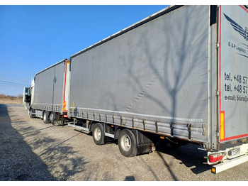 Camión lona DAF XF 480 SUPER SPACE CAB / ZESTAW TANDEM PRZEJAZDOWY 120m3: foto 4