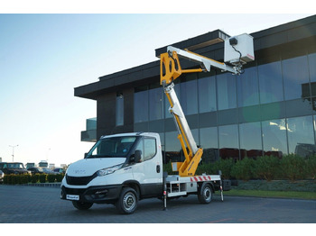 Camión con plataforma elevadora Iveco DAILY 35-140 / ZWYŻKA / PODNOŚNIK KOSZOWY MULTIT: foto 2