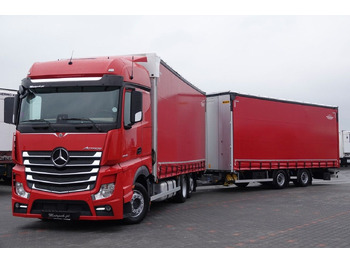 Camión lona MERCEDES-BENZ Actros 2548
