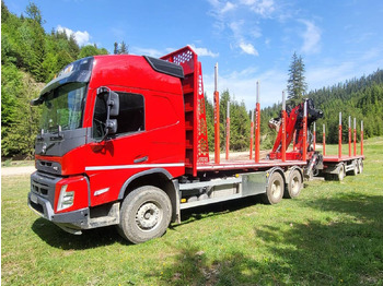 Camión forestal VOLVO FMX 500