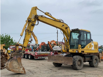 Excavadora de ruedas KOMATSU PW140