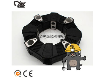 Embrague y piezas nuevo YNF High Quality 21420-07300 Atlas copco air compressor rubber coupling 2142007300: foto 3