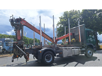 Camión forestal, Camión grúa MAN TGA 18.480 Holz LKW: foto 5