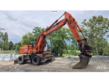 Excavadora de ruedas HITACHI