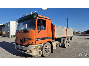 Camión volquete MERCEDES-BENZ Actros 2540