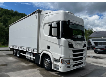 Camión lona Scania R410 // 2018 Rok 6x2 // Retarder // Automat // Led // Navi // 77 //: foto 3
