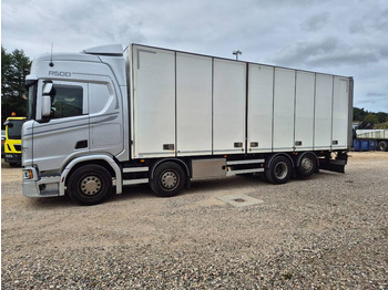 Camión caja cerrada SCANIA R 500