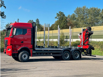 Camión forestal, Camión grúa MAN TGX 33.510 6X4 BL Euro6e  EPSILON 150 Z: foto 4