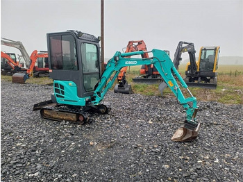 Miniexcavadora Kobelco SK17SR-3 Kallistajalla: foto 4 Miniexcavadora Kobelco SK17SR-3 Kallistajalla: foto 4