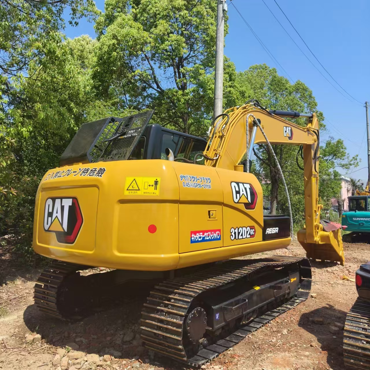 Excavadora de cadenas CATERPILLAR 312