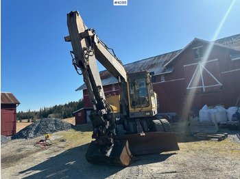 Excavadora 1995 Åkermann EW200 Wheel machine w/ grading bucket og tiltrotator. WATCH VIDEO.: foto 4