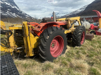 Tractor Bray Nuffield 4x4 w/ excavator and front loader.: foto 3
