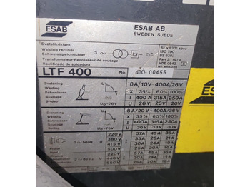 Equipo de soldadura ESAB AB LTF 400: foto 3