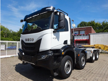 Camión multibasculante Iveco X-WAY 480 HIAB ABROLLER 8x4: foto 3