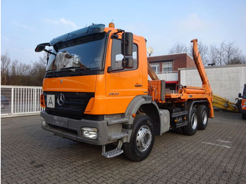 Camión portacontenedor de cadenas Mercedes-Benz 2633 Axor MEILLER Absetzkipper 6x4: foto 2