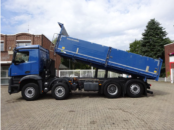 Camión volquete Mercedes-Benz Arocs 3446 MEILER 3 Seitenkipper 8x2: foto 2