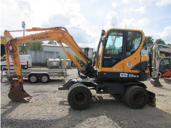 Excavadora de ruedas HYUNDAI
