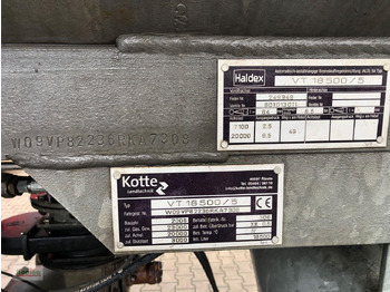 Cuba de purín Kotte VT 18500/5: foto 4 Cuba de purín Kotte VT 18500/5: foto 4