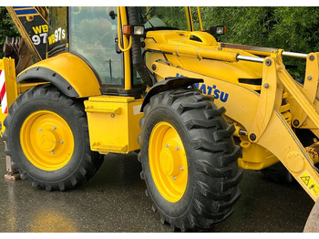 Retroexcavadora Komatsu * Koparko Ładowarka * Komatsu WB 97 S Utility *: foto 3