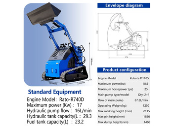 Leasing para LEZUM LA380 Mini Skid Steer Loader Compact Track Diesel Cheap Mini Skid Steer Loader For Sale With Mini Skid Steer Attachments 4 In 1 Bucket LEZUM LA380 Mini Skid Steer Loader Compact Track Diesel Cheap Mini Skid Steer Loader For Sale With Mini Skid Steer Attachments 4 In 1 Bucket: foto 2 Leasing para LEZUM LA380 Mini Skid Steer Loader Compact Track Diesel Cheap Mini Skid Steer Loader For Sale With Mini Skid Steer Attachments 4 In 1 Bucket LEZUM LA380 Mini Skid Steer Loader Compact Track Diesel Cheap Mini Skid Steer Loader For Sale With Mini Skid Steer Attachments 4 In 1 Bucket: foto 2