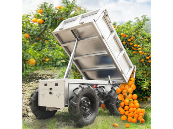 Remolque volquete agrícola nuevo LEZUM Electric Remote Control Transporter Agricultural Orchard Farm Electric Utv Material Handling Equipment All Terrain Transport Vehicle: foto 4