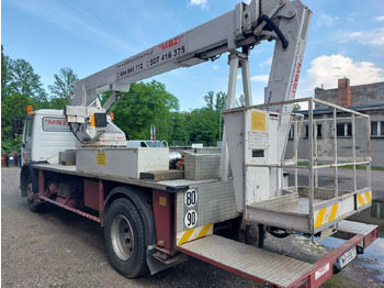 Camión con plataforma elevadora Wumag Mercedes 1414, 400V Wumag WT220 hydraulik: foto 3