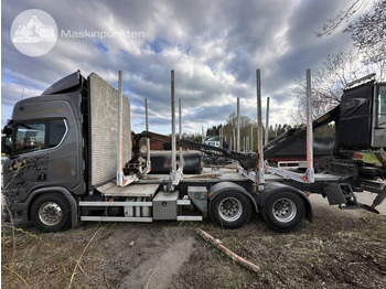 Camión forestal SCANIA R 730