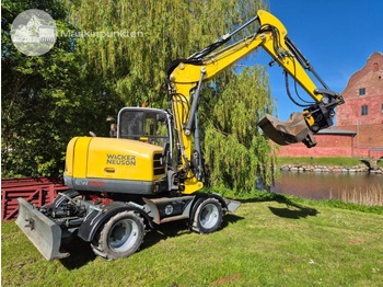 Excavadora de ruedas Wacker Neuson EW 100 med vagn: foto 2