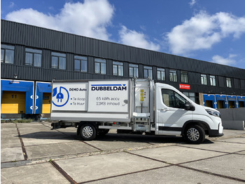 Furgoneta basculante, Furgoneta eléctrica para transporte de basura Maxus Delivery9 veegvuil zijbelader: foto 3