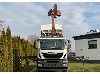 Camión volquete Iveco STRALIS 330 / 4x2 / FASSI F135 / WYWROTKA: foto 2