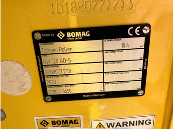 Apisonadora de asfalto BOMAG DE BW 151 AD-50  Stage IIIa/Tier 4i: foto 2
