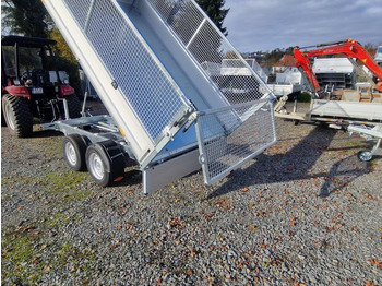Remolque volquete Böckmann Kipper PKW Anhänger RK-AL 3016/27 Gitteraufsatz EsayKipp: foto 4