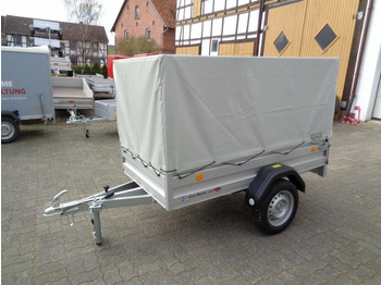 Remolque de coche Pkw Anhänger, 750 kg, Alu Plane und Spriegel 100 km/h: foto 4