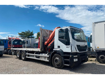 Camión caja abierta IVECO Stralis