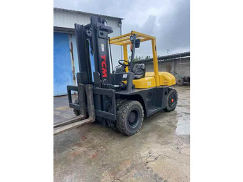 Carretilla elevadora Seconh Hand Original tcm 7tons Forklift in High Quality on Hot Sale   Used Building Construction Equipment for Sale: foto 2