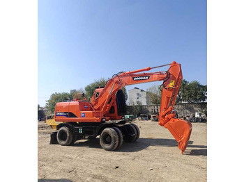 Excavadora de ruedas Used Doosan DH150W-7 Model Wheel Excavator Second Hand Machine Popular Brand Korean Doosan Hydraulic Machinery: foto 5
