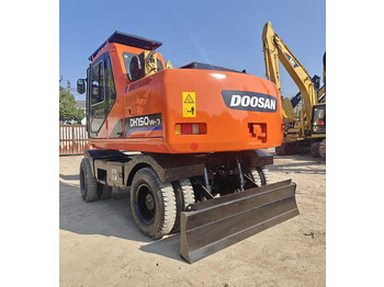 Excavadora de ruedas Used Doosan DH150W-7 Model Wheel Excavator Second Hand Machine Popular Brand Korean Doosan Hydraulic Machinery: foto 3