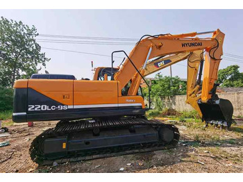 Excavadora de cadenas Hyundai Digger 220lc-9s Second Hand Korea Made High Performance Machine Hyundai Excavator for Sale: foto 3