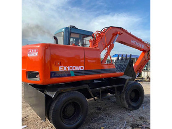 Leasing para  Used Hitachi Ex100WD Wheel Excavator for Sale Japan Made Hitachi Ex100wd Wheeled Excavator for Sale Used Hitachi Ex100WD Wheel Excavator for Sale Japan Made Hitachi Ex100wd Wheeled Excavator for Sale: foto 1
