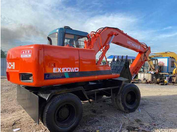 Leasing para  Used Hitachi Ex100WD Wheel Excavator for Sale Japan Made Hitachi Ex100wd Wheeled Excavator for Sale Used Hitachi Ex100WD Wheel Excavator for Sale Japan Made Hitachi Ex100wd Wheeled Excavator for Sale: foto 4
