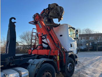 Camión multibasculante SCANIA CV R124 SCARRABILE CON GRU E POLIPO: foto 5 Camión multibasculante SCANIA CV R124 SCARRABILE CON GRU E POLIPO: foto 5
