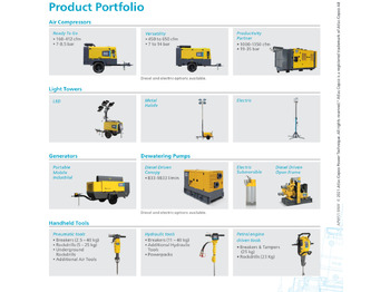 Compresor de aire nuevo New Atlas Copco XAS 58 mobile compressor: foto 2 Compresor de aire nuevo New Atlas Copco XAS 58 mobile compressor: foto 2